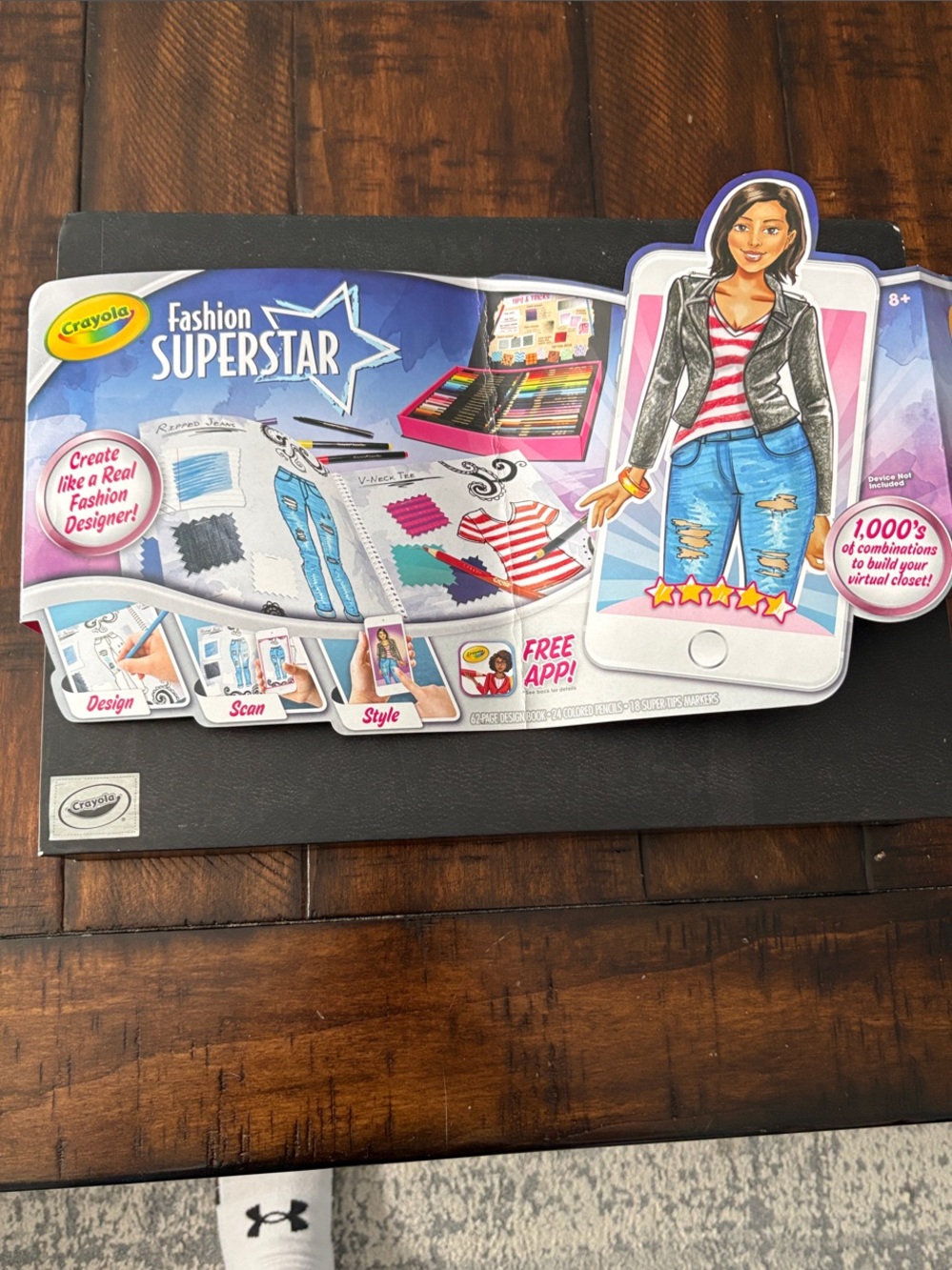 Crayola Fashion Superstar Design Tablet Kit -
